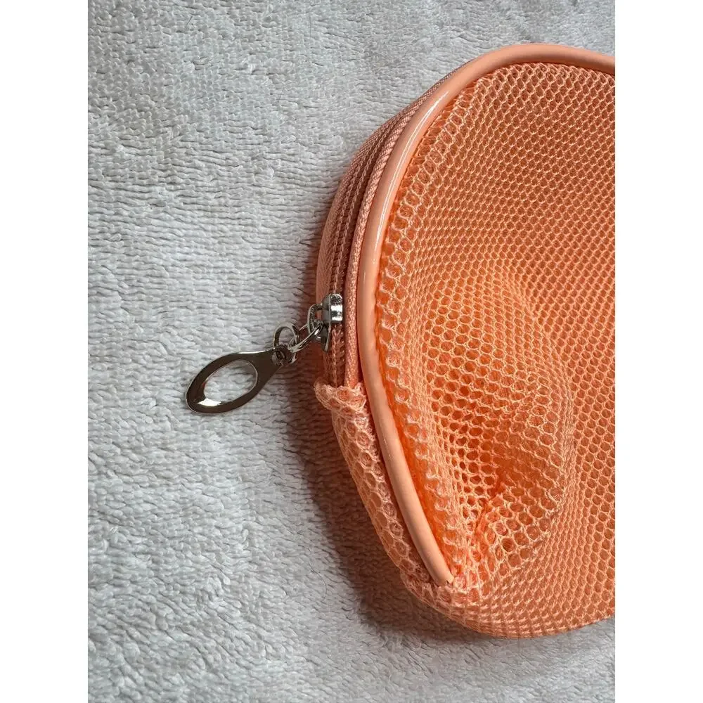 Toiletries Travel make up bag set of 2 sturdy one transparent one mesh